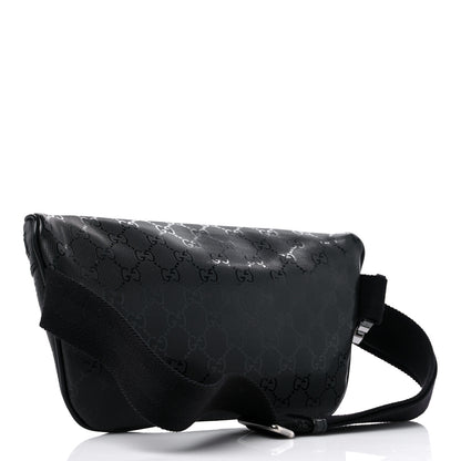 Gucci Imprime Monogram Belt Bag Black 2 of 10