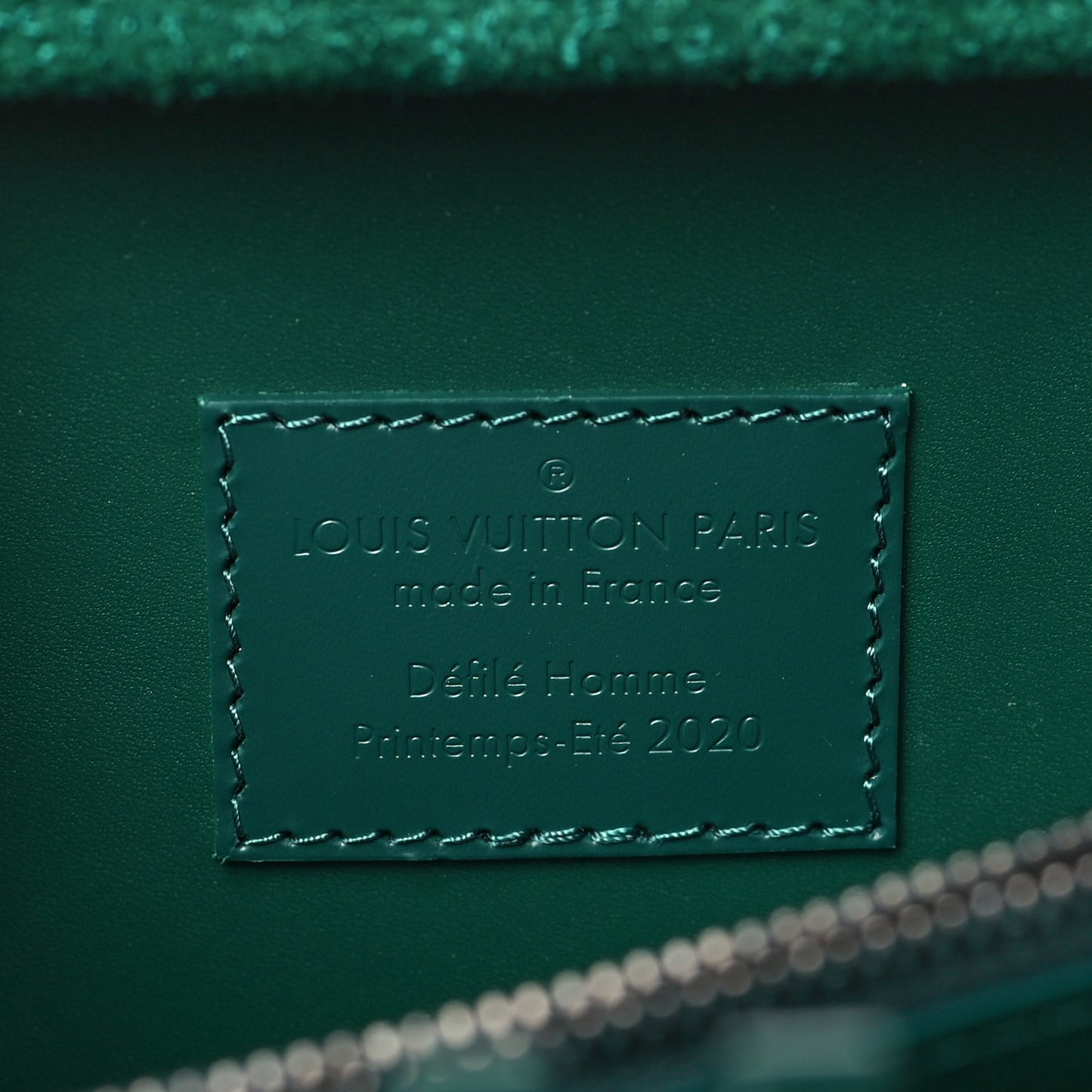 Monogram Tuffetage Clutch Box Green