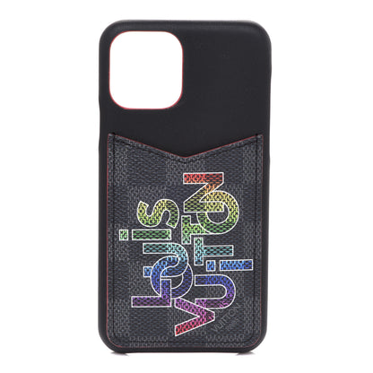 Louis Vuitton Damier Graphite iPhone 11Pro Bumper 1 of 7