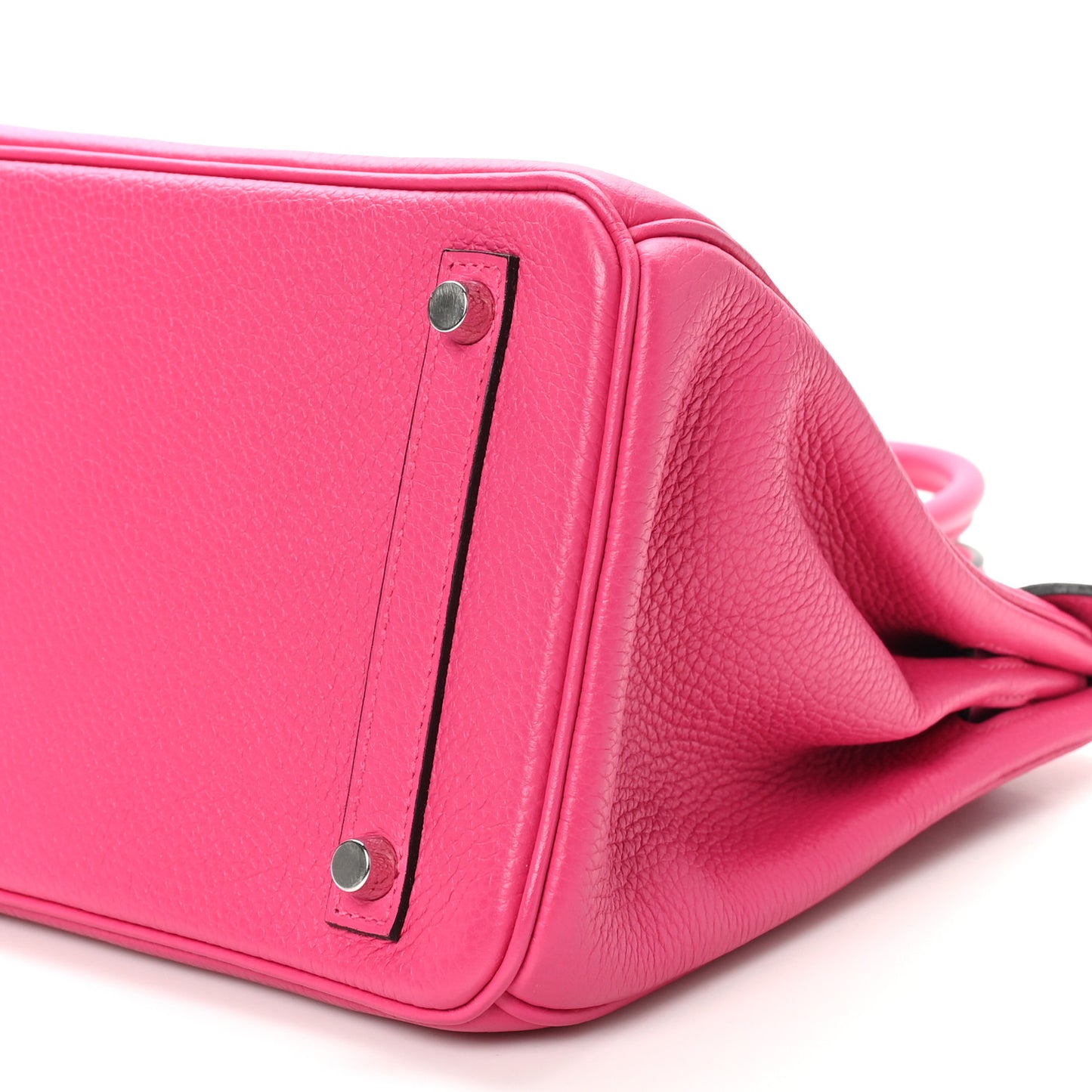 Taurillon Clemence Birkin 30 Rose Shocking