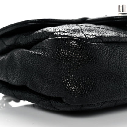 Chanel Caviar Quilted Mini Simply CC Flap Black 8 of 9