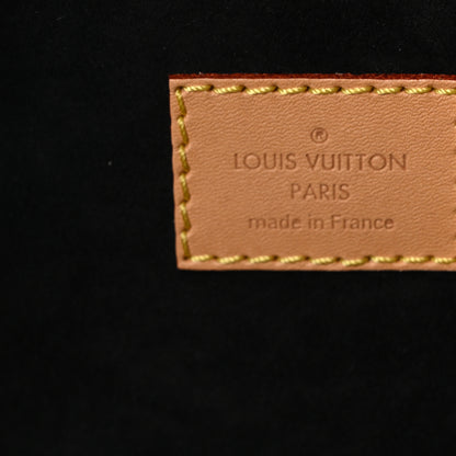 Louis Vuitton Calfskin Spaceship Embossed Speedy 40 Black 6 of 11