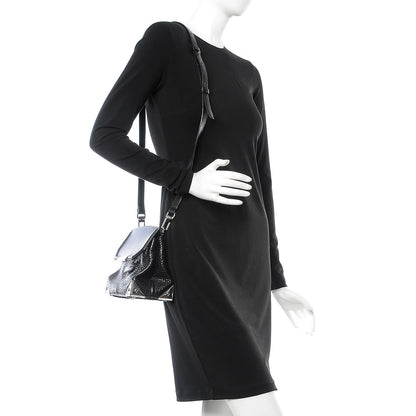 Alexander Wang Calfskin Small Marion Tote Black Silver Hardware 2 of 10