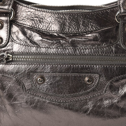 Balenciaga Agneau Classic Hardware First Pewter 13 of 14