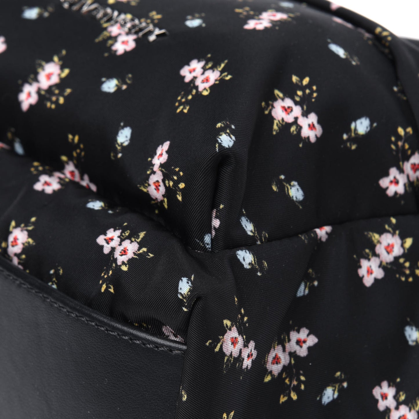 Tech Twill Nylon Hibiscus Print Nano Backpack Multicolor