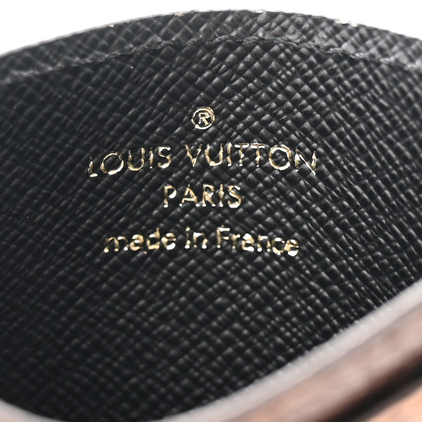 Reverse Monogram Card Holder