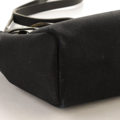 Hermes Toile Vache Calfskin Herbag 30 PM Natural Black 8 of 9