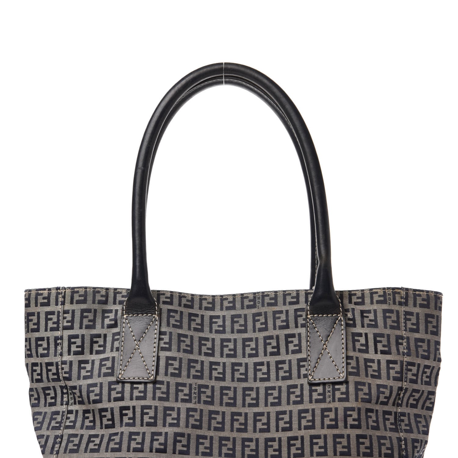 Fendi Zucchino Tote Black 8 of 16