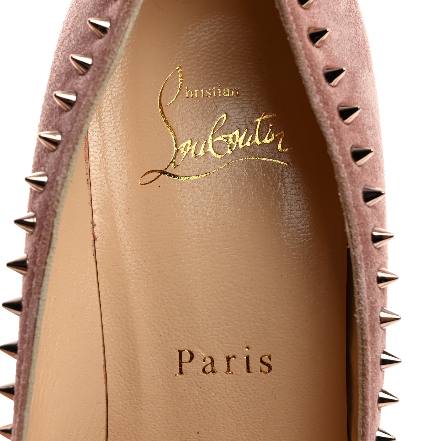 Veau Velours Anjalina 100 Pumps 38.5 Pink Bronze