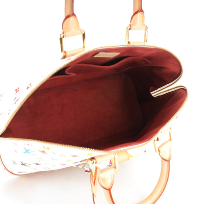 Louis Vuitton Monogram Multicolor Alma GM White 5 of 8