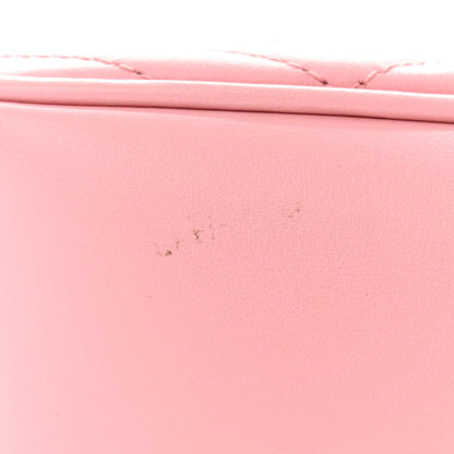 Gucci Calfskin Matelasse Small GG Marmont Chain Shoulder Bag Wild Rose 11 of 12