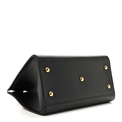 Saint Laurent Textured Calfskin Small Classic Y Cabas Black 4 of 16