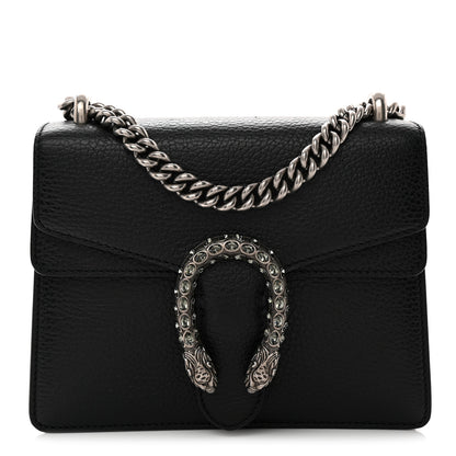 Gucci Calfskin Mini Dionysus Shoulder Bag Black 1 of 10