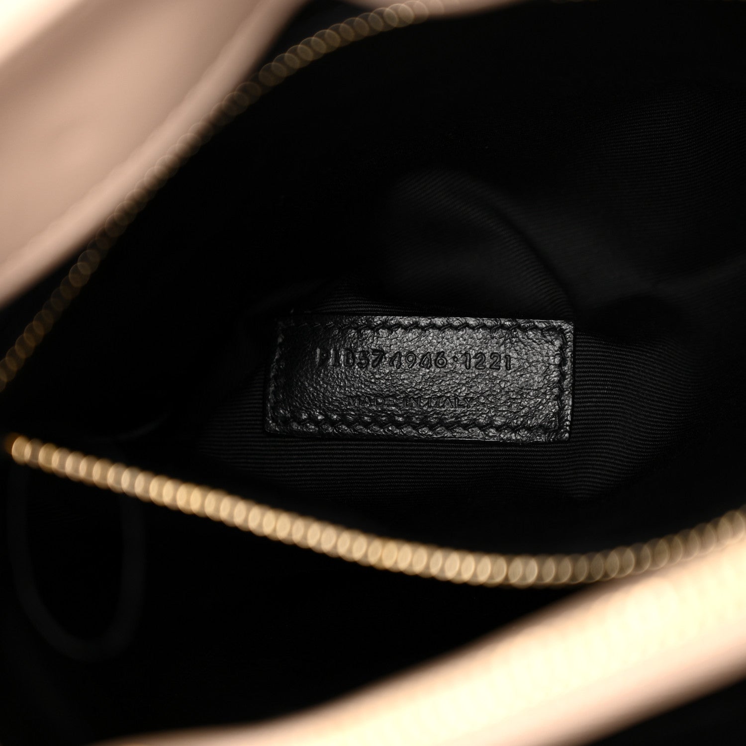 Saint Laurent Calfskin Y Quilted Monogram Medium Loulou Chain Satchel Dark Beige 7 of 13