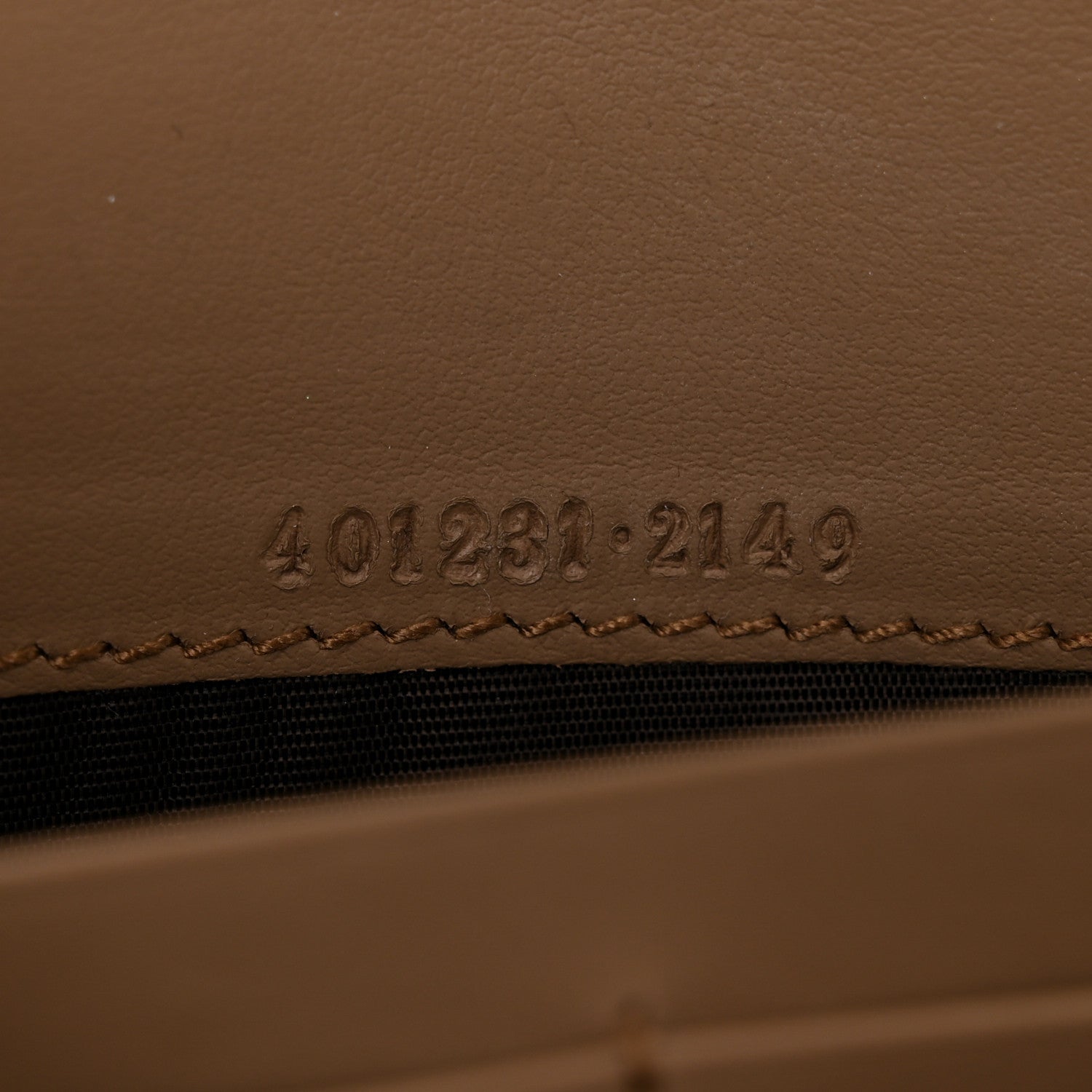 Gucci GG Supreme Monogram Mini Dionysus Chain Wallet Beige Taupe 8 of 12