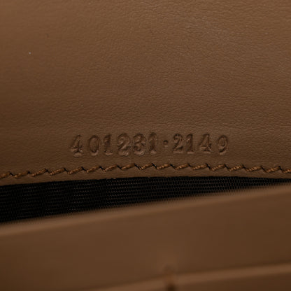 Gucci GG Supreme Monogram Mini Dionysus Chain Wallet Beige Taupe 8 of 12