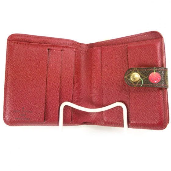 Louis Vuitton Monogram Cerises Compact Zippe Wallet 5 of 7