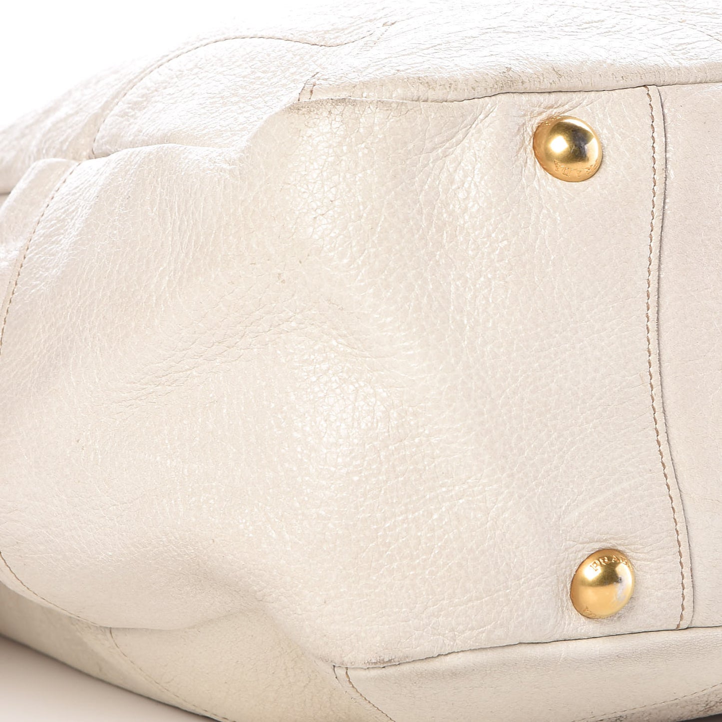 Cervo Lux Chain Shoulder Bag Talco