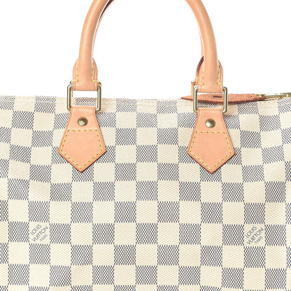 Louis Vuitton Damier Azur Speedy 25 7 of 10