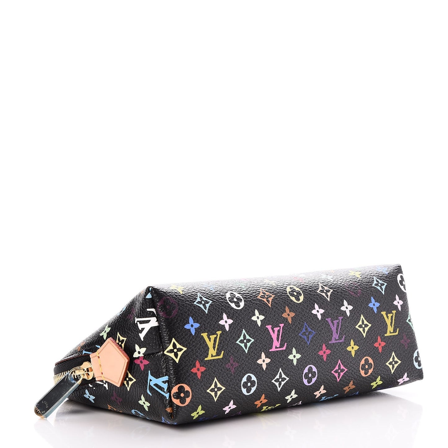 Monogram Multicolor Cosmetic Pouch Black Grenade