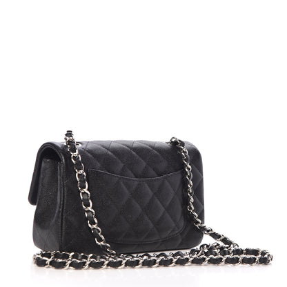 Chanel Caviar Quilted Mini Rectangular Flap Black 3 of 11