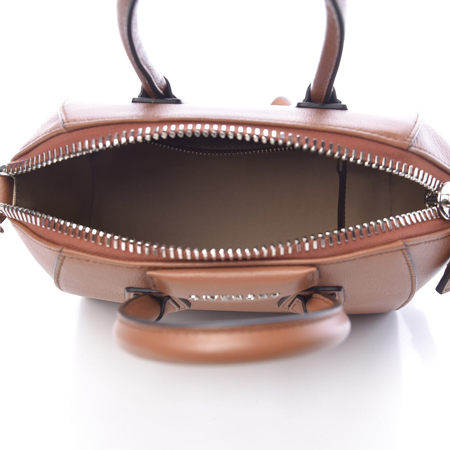 Givenchy Sugar Goatskin Mini Antigona Caramel 5 of 10