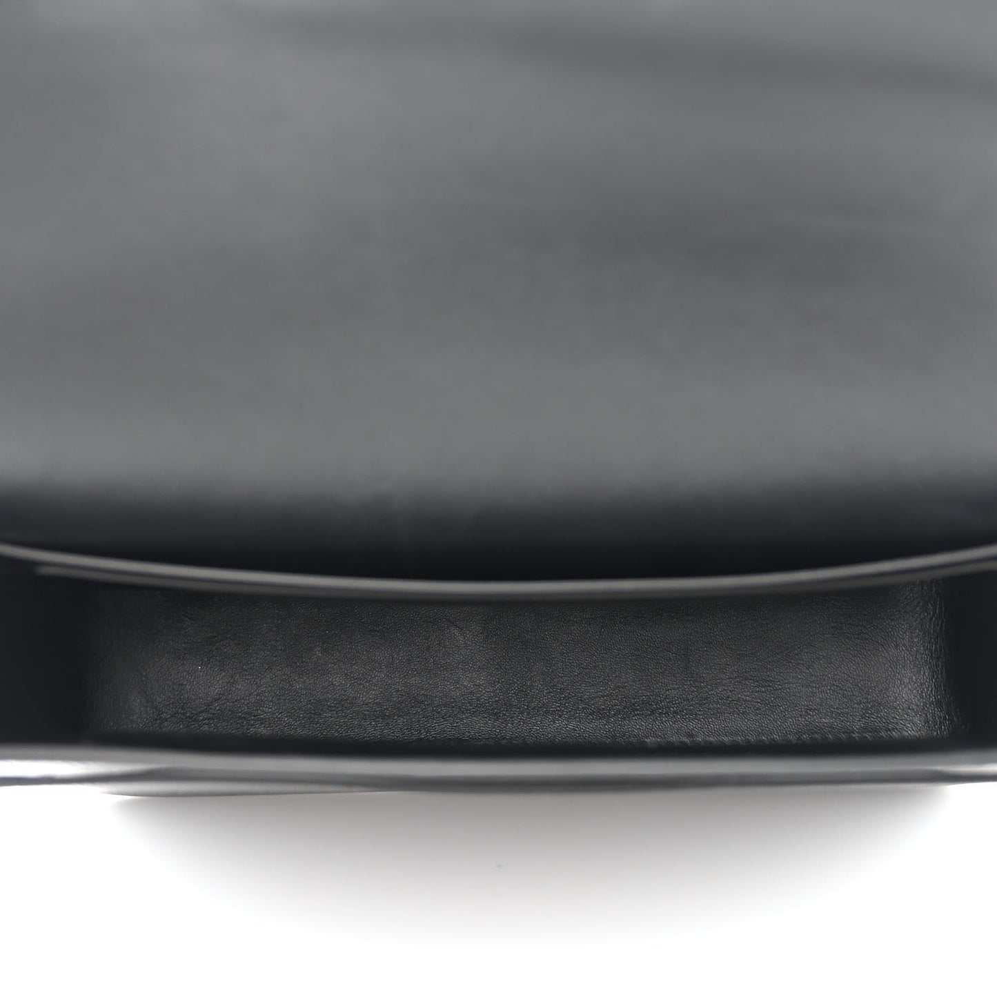Grained Calfskin Large Grace Bag Black