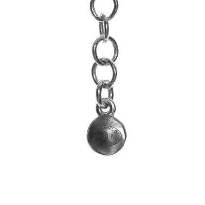 Chanel Pearl Cluster CC Necklace Silver 5 of 6