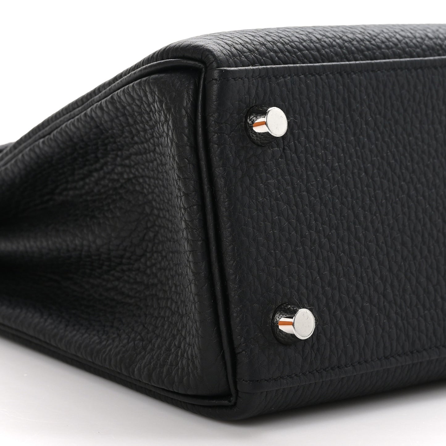 Togo Lizard Kelly Retourne Touch 25 Black