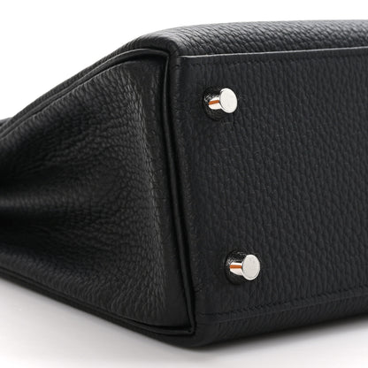 Hermes Togo Lizard Kelly Retourne Touch 25 Black 8 of 10