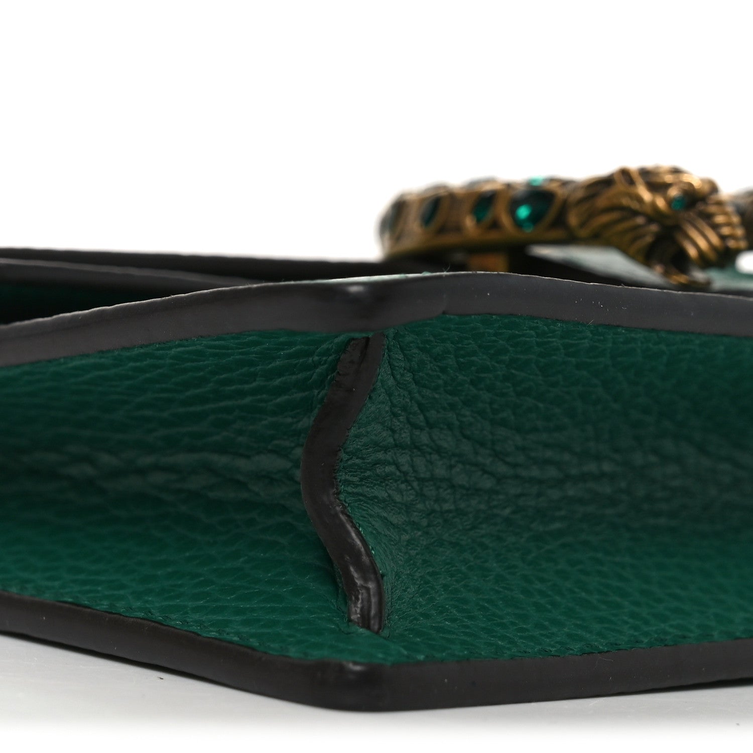 Gucci Calfskin Super Mini Dionysus Shoulder Bag Emerald 8 of 9