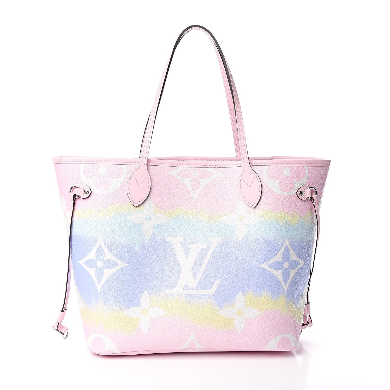 Louis Vuitton Monogram Escale Neverfull MM Pastel 3 of 13