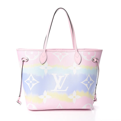 Louis Vuitton Monogram Escale Neverfull MM Pastel 3 of 13