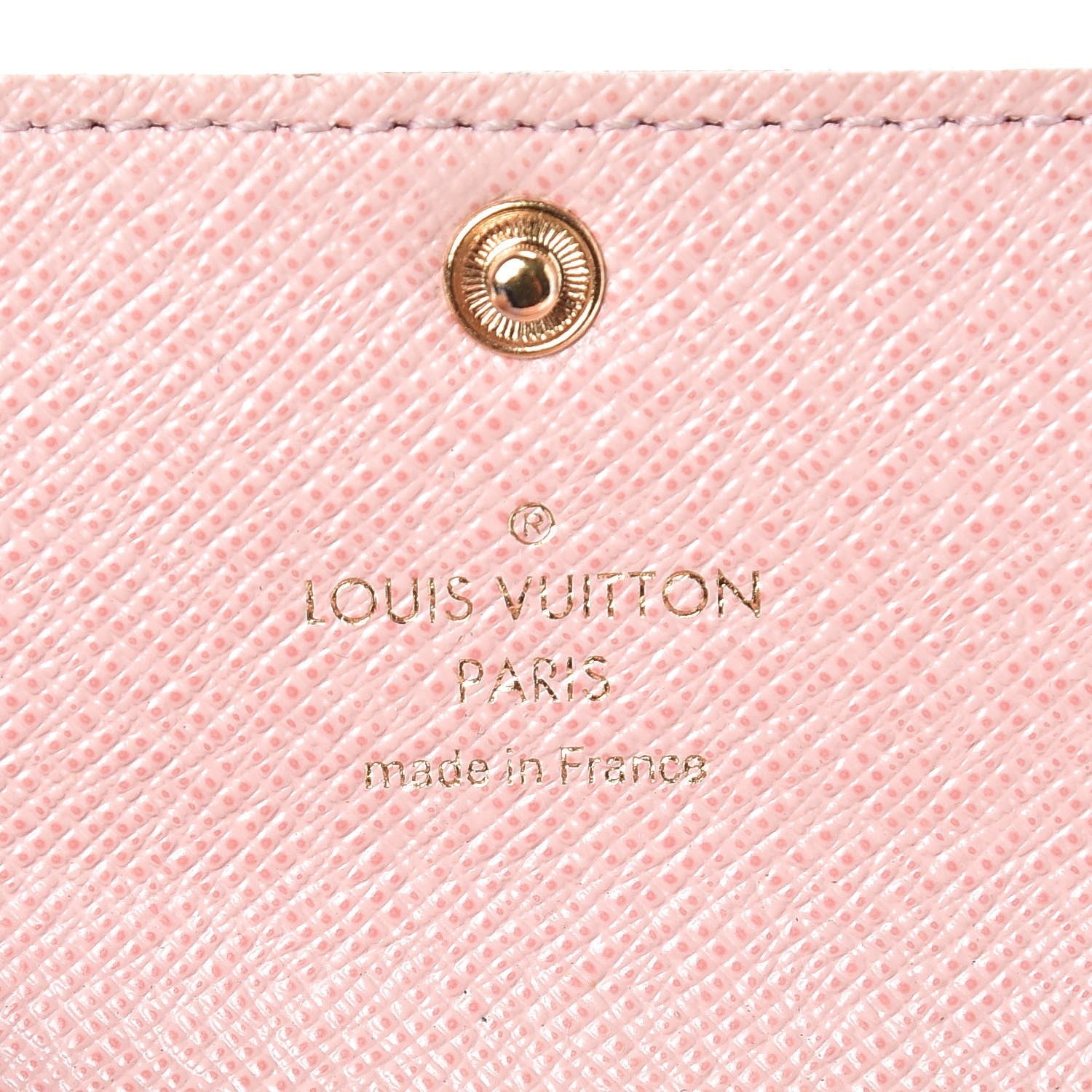 Louis Vuitton Damier Ebene Multicles 6 Key Holder Rose Ballerine 8 of 9