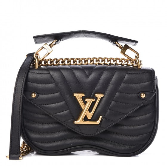 Louis Vuitton Calfskin New Wave Chain PM Black 1 of 7