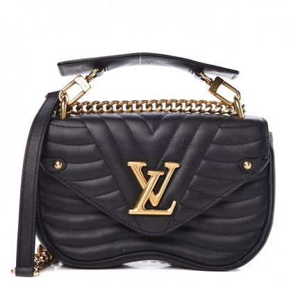 Louis Vuitton Calfskin New Wave Chain PM Black 1 of 7