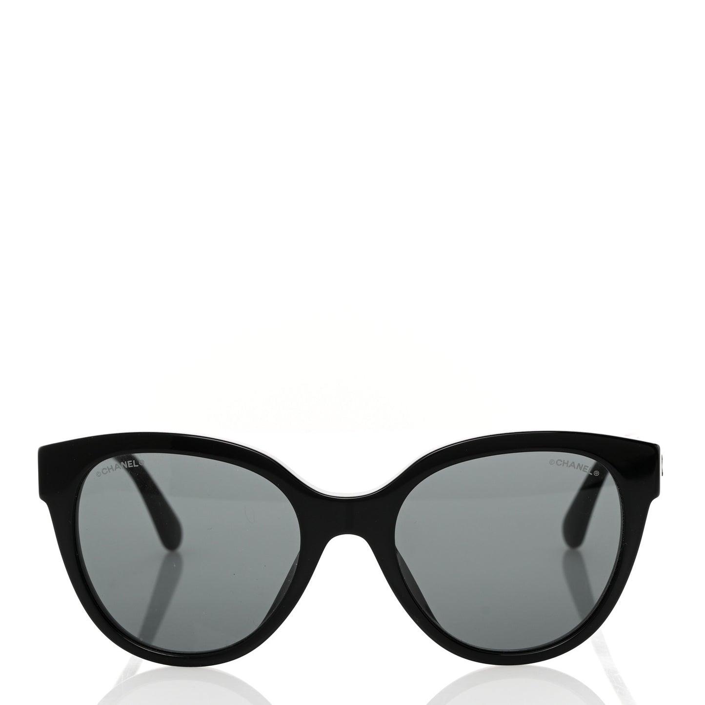 Acetate CC Butterfly Sunglasses 5414-A Black