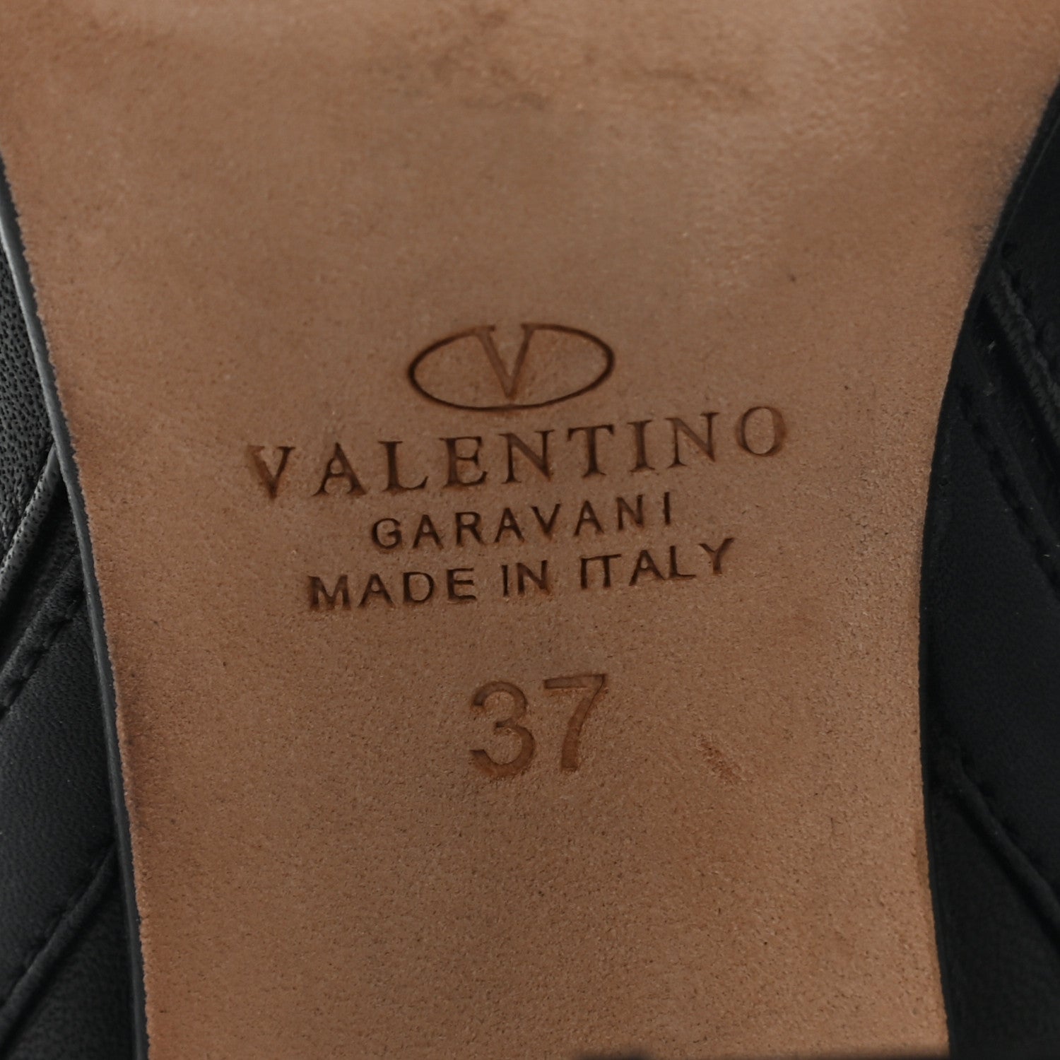 Valentino Garavani Calfskin Rockstud Double Buckle Block Heel Ankle Boots 37 Black 6 of 13