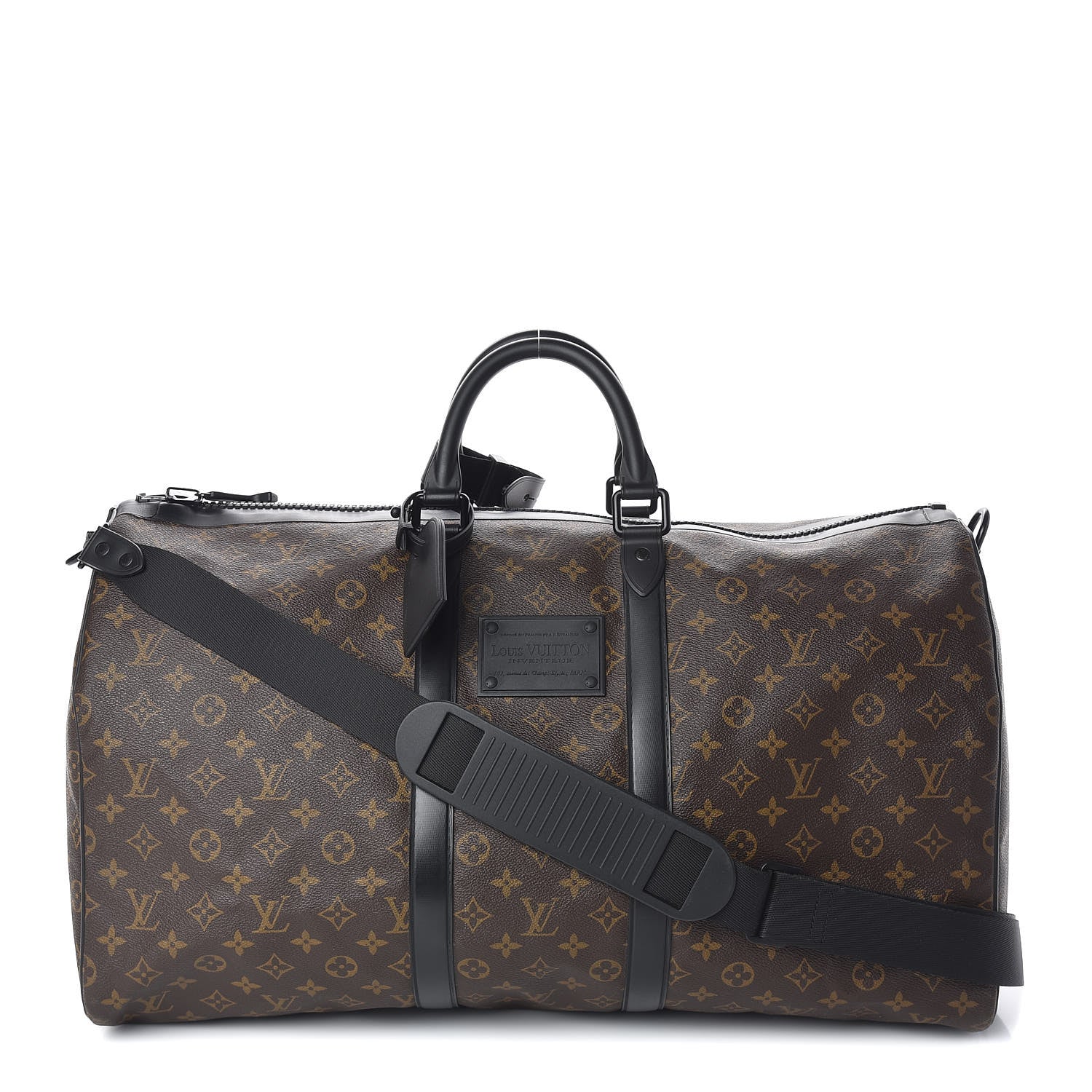Louis Vuitton Monogram Waterproof Keepall Bandouliere 55 1 of 9
