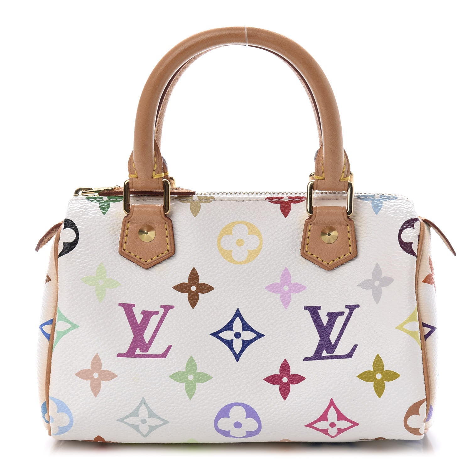 Louis Vuitton Monogram Multicolor Mini Sac HL Speedy White 1 of 20