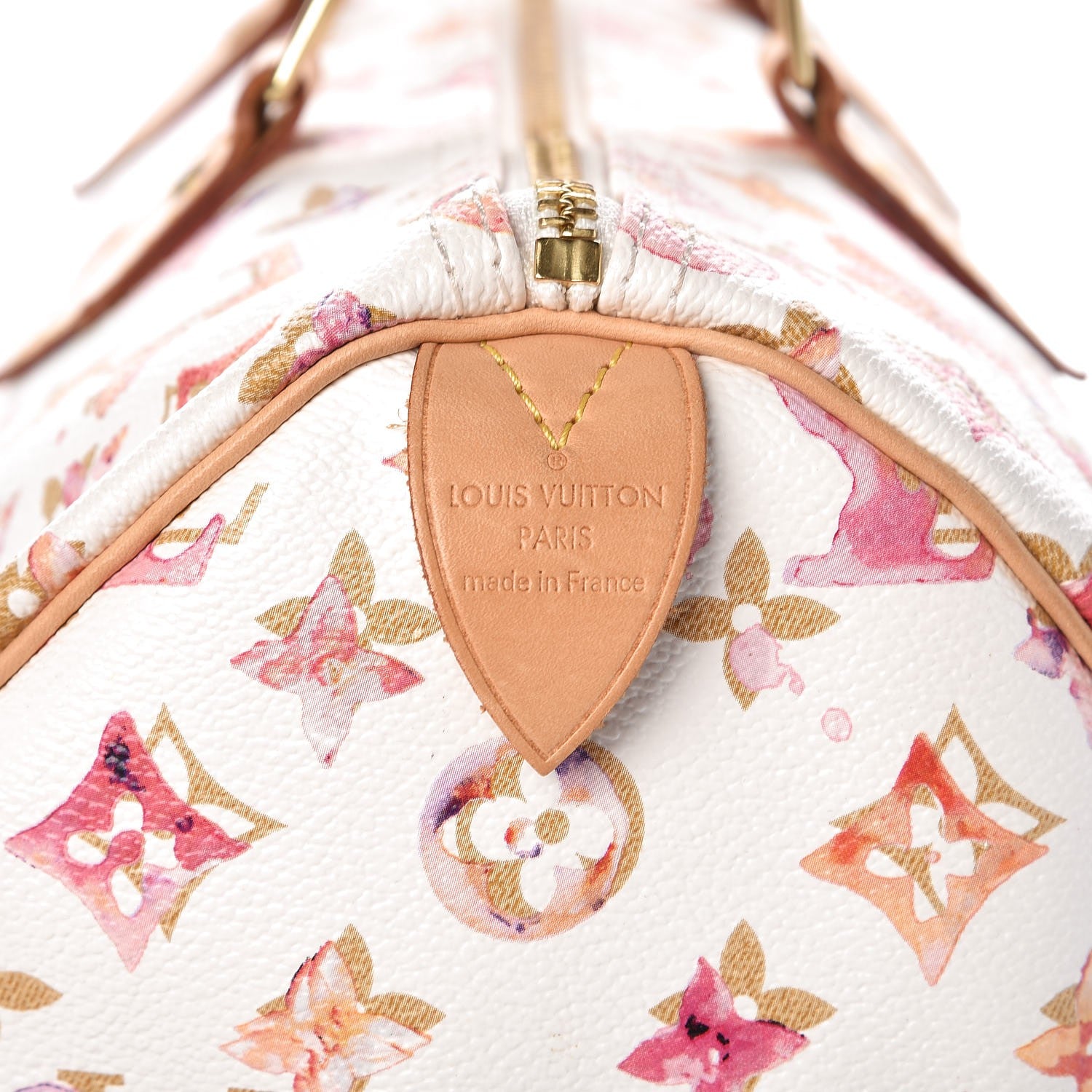 Louis Vuitton Watercolor Aquarelle Speedy 35 White 6 of 17