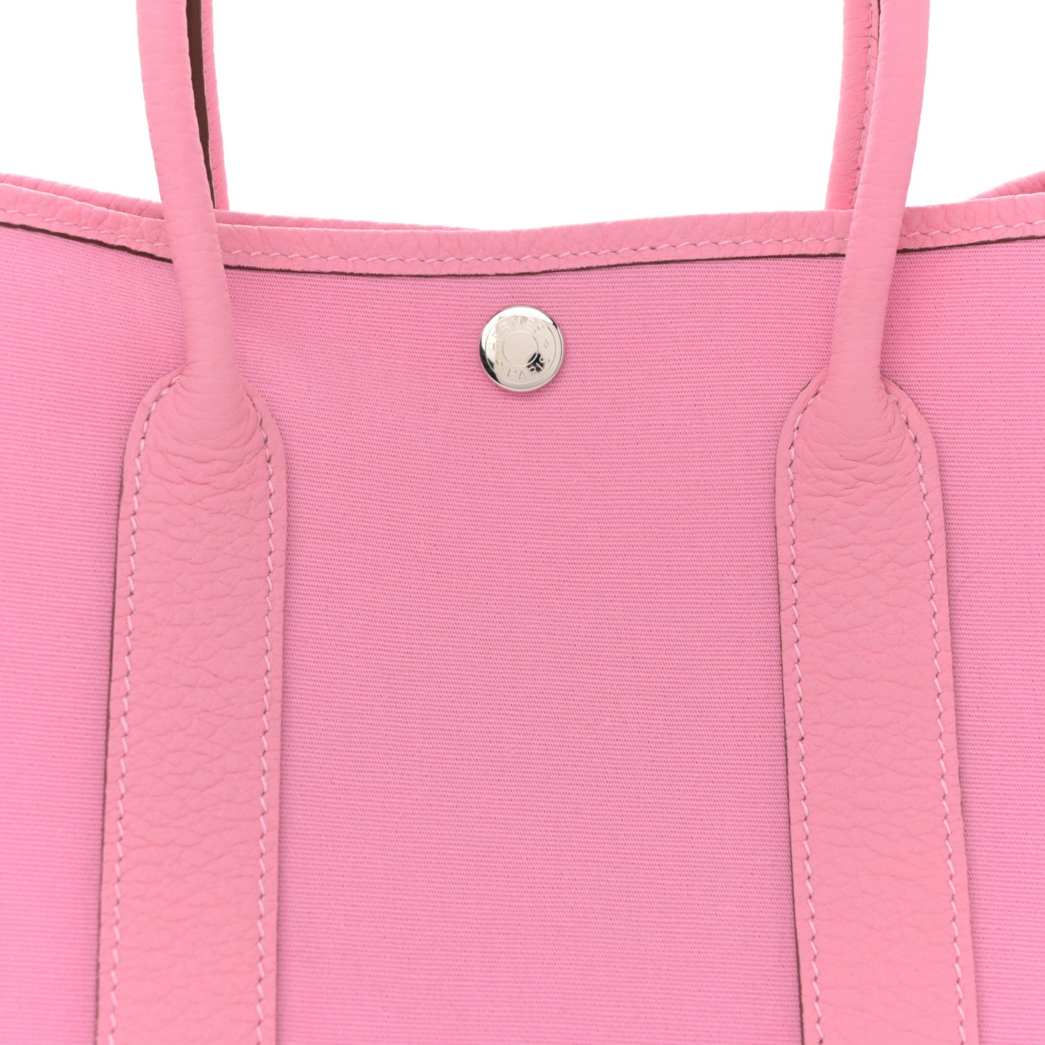 Hermes Toile Officier Vache Country Garden Party 30 TPM Pink 8 of 11
