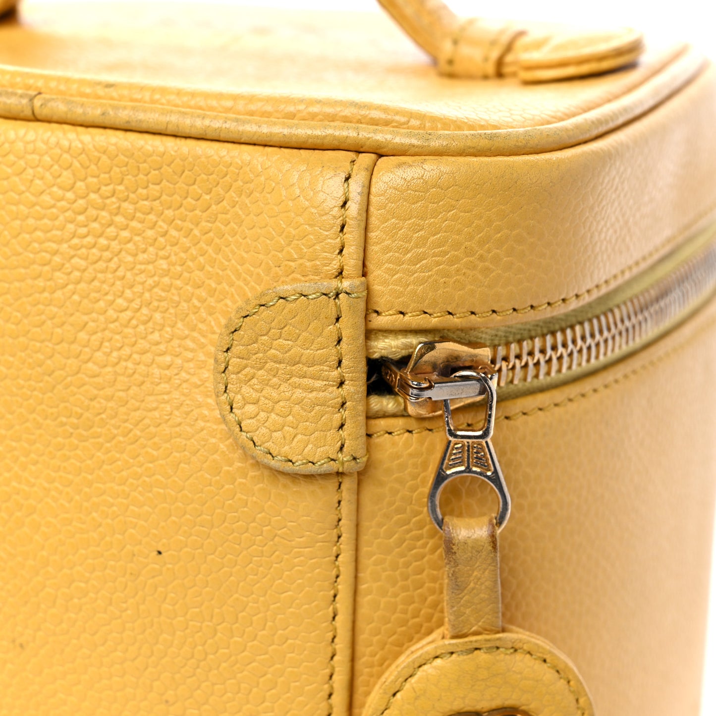 Caviar Vanity Cosmetic Case Yellow