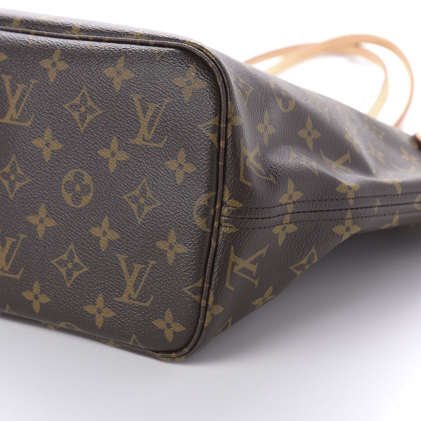 Monogram V Neverfull MM Turquoise