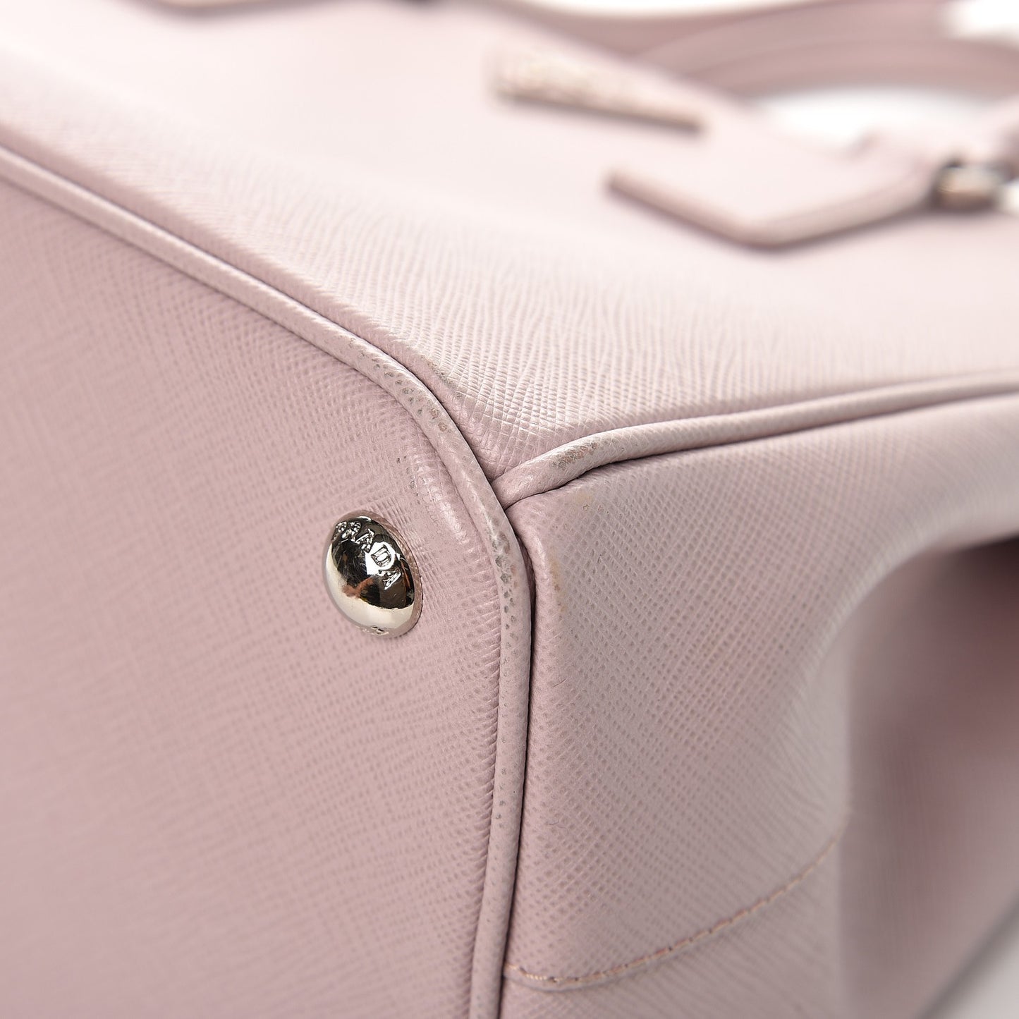 Saffiano Small Galleria Double Zip Tote Mughetto