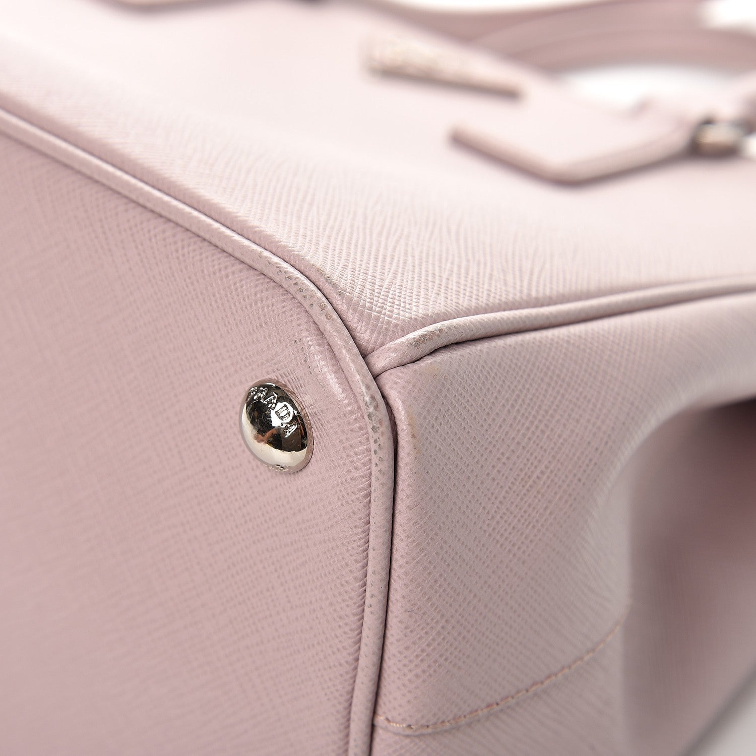 Prada Saffiano Small Galleria Double Zip Tote Mughetto 8 of 12