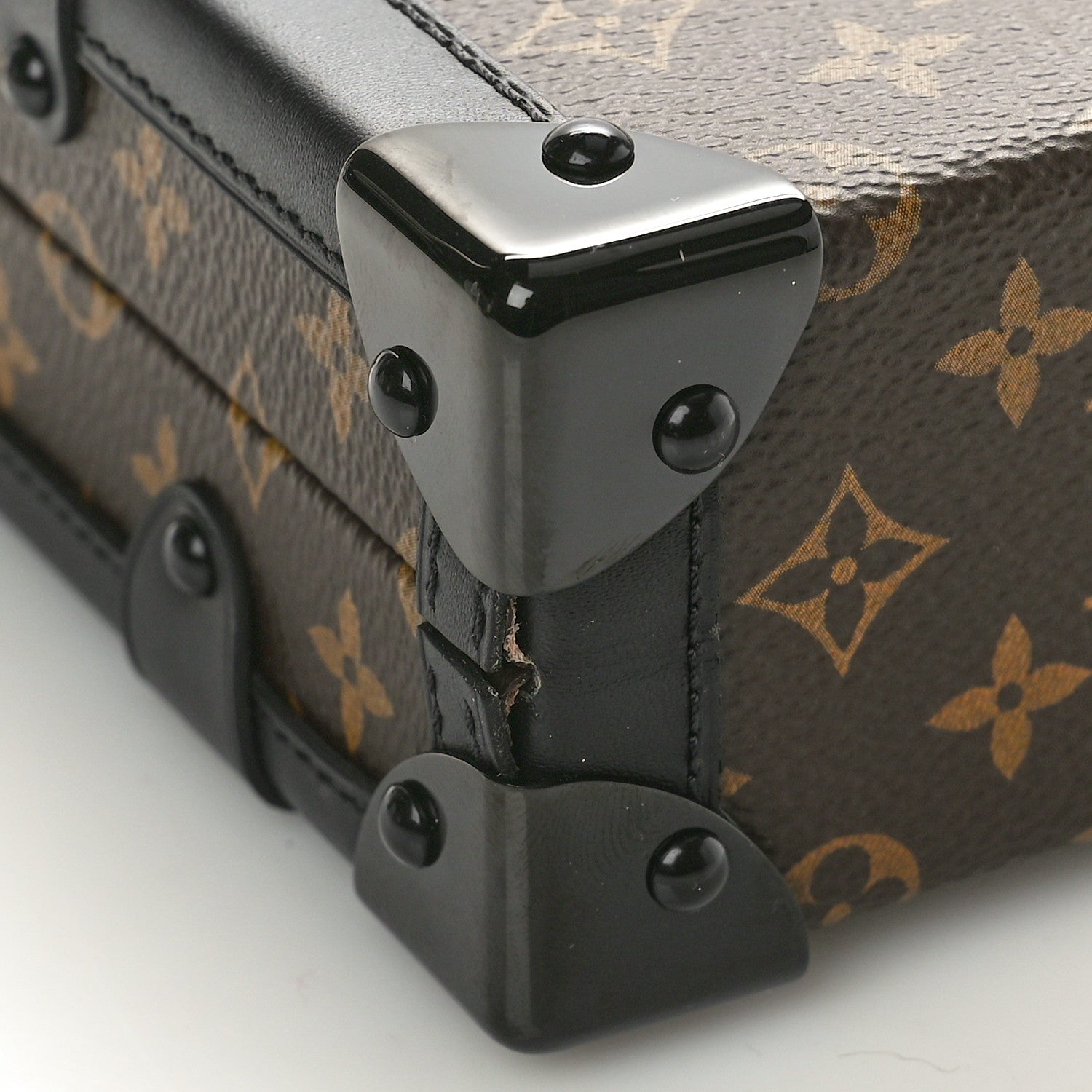 Louis Vuitton Monogram Petite Malle Black 8 of 9