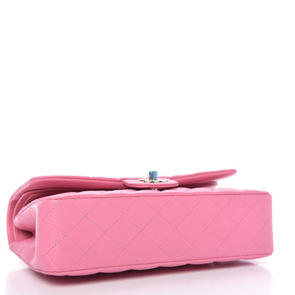 Chanel Caviar Quilted Medium Double Flap Pink 4 of 10
