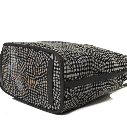 MCM Visetos Medium Liz Reversible Shopper Tote Phantom Grey 20 of 22