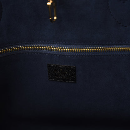 Louis Vuitton Empreinte Monogram Giant Neverfull MM Black 8 of 9